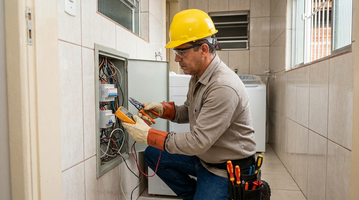 Montagem de Quadro de Distribuição
